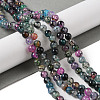 Natural Dragon Veins Agate Bead Strands G-NH0013-B01-01-1