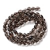 Natural Ice Obsidian Beads Strands G-C268-A07-6x8mm-3