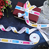 School Season Theme Polyester Printed Grosgrain Ribbon OCOR-WH20006-20A-3