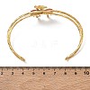 304 Stainless Steel Enamel Red Cherry Open Cuff Bangles for Women SA-CBA0444-02G-5