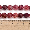 Natural Agate(Dyed & Heated) Beads Strands G-K425-B05-01-4