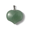 Natural Green Aventurine Pendants G-G956-D03-2