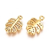 Brass Micro Pave Cubic Zirconia Charms X-KK-G391-15G-2