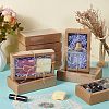 Kraft Paper Cardboard Gift Drawer Boxes LS-CON-WH0085-129C-4