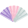 9Pcs 9 Styles Plastic Embroidery Thread Plate DIY-FG0007-69-1
