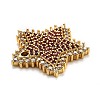 Brass Micro Pave Cubic Zirconia Pendants ZIRC-L100-029G-3