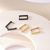 Simple Square Stainless Steel Hoop Earrings OA6686-2-6