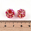 AB-Color Resin Rhinestone Beads RESI-S315-10x12-08-3