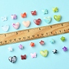 120Pcs 3 Styles Imitation Gemstone Acrylic Beads Sets OACR-FS0001-84-5