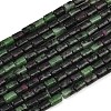 Natural Ruby in Zoisite Beads Strands G-P600-B09-01-2