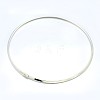 Brass Choker Collar Necklace Making BJEW-F132-02-2