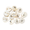 Freshwater Shell Buttons BUTT-Z001-01Q-1