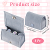 1Pc Arch Velvet Jewelry Storage Boxes CON-GF0001-17C-2