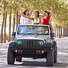 4 Pairs 2 Styles Eye PVC Headlight Car Sticker AJEW-HY0002-38B-5