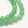 Natural Green Aventurine Bead Strands X-G-P281-01-4mm-6