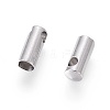 Tarnish Resistant 304 Stainless Steel Cord Ends STAS-K190-01D-P-2