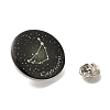 Twelve Constellation Creative Alloy Badges Constellation Brooches JEWB-S033-01P-J-3