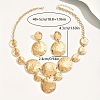 Alloy Pendant Necklaces & Stud Dangle Earrings Sets for Women FS-WG70423-01-3