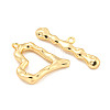 Brass Toggle Clasps KK-A223-01G-3