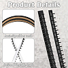 10Pcs Resin Firm Headband Non-slip Strip FIND-SP0020-62-3