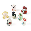 7Pcs 7 Styles Handmade Porcelain Beads PORC-TA0001-33-2