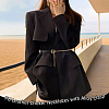 PU Leather Choker Necklaces with Alloy Clasp LS-AJEW-WH0348-131A-5