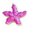 304 Stainless Steel Enamel Big Pendants STAS-S163-04B-G-1