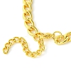 Rack Plating Brass Twisted Chain Bracelet Making KK-G501-03D-G-3