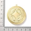 Rack Plating Brass Locket Pendant Cabochon Settings KK-F090-06G-4