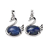 Natural Lapis Lazuli Pendants G-M385-04P-B-2