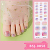 Nail Art Full Cover Toe Nail Stickers MRMJ-YWC0001-BSJ-0058-1