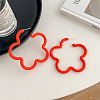 Acrylic Stud Earrings for Girls WG49414-03-1