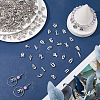 300Pcs Electroplated Plastic Charms KY-SC0002-61S-5