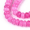 Glass Beads Strands GLAA-N059-5x8mm-25-3