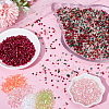 80G 8 Colors Plastic Tube Beads KY-HY0001-14A-4