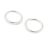 Brass Jump Rings KK-M165-9mm-01S-RS-2