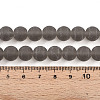 Transparent Glass Beads Strands GLAA-T032-T10mm-MD02-4