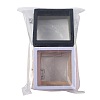 5Pcs Square Transparent PE Thin Film Suspension Jewelry Display Box CON-FS0001-19D-6