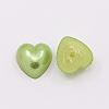 Acrylic Imitation Pearl Cabochons MACR-F022-19-2