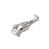 304 Stainless Steel Pendants STAS-G378-01P-2