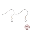 925 Sterling Silver Earring Hooks STER-T002-166S-4