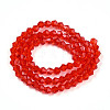 Transparent Glass Beads Strands EGLA-A039-T4mm-D31-2