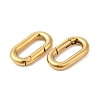 Ion Plating(IP) 304 Stainless Steel Spring Gate Ring X-STAS-Q215-54G-2