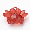 Transparent Acrylic Pendants TACR-T002-14-3