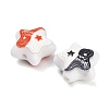 Two Tone Opaque Acrylic Beads AC-CBA36B6-06-2