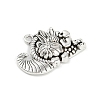 Tibetan Style Alloy Pendants PALLOY-P310-01B-AS-2