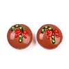 Christmas Handmade Lampwork Enamel Beads LAMP-C020-03E-2
