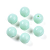 Opaque Solid Color Glass Beads LS-GLAA-N007-8mm-A12-1