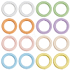 32Pcs 8 Colors Baking Paint Alloy Bead Frame FIND-SP0004-50C-1