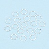 925 Sterling Silver Open Jump Rings STER-N017-30A-S-1